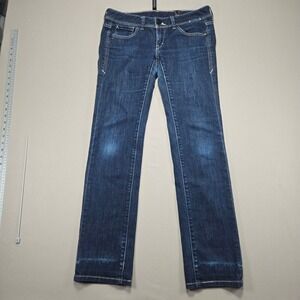 Levis Patty Anne Slim Fit Denim Jeans Dark Wash‎ Women's Size 29x32